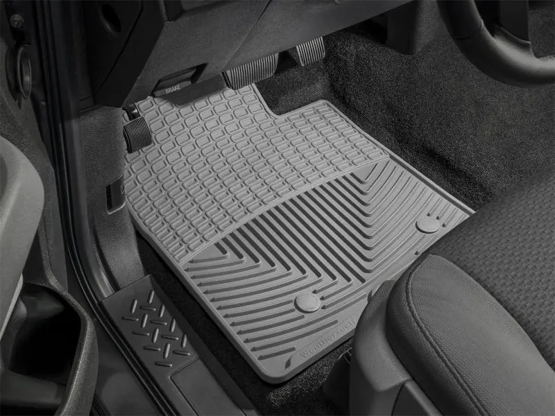 Wt Rubber Rear Floor Mats – Textured Grey Fitment 2